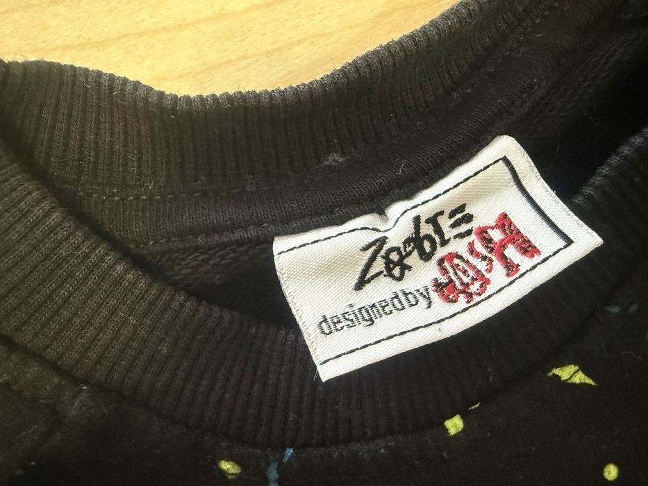 Bluza bawełna czarna monster zęby zombie dash 110