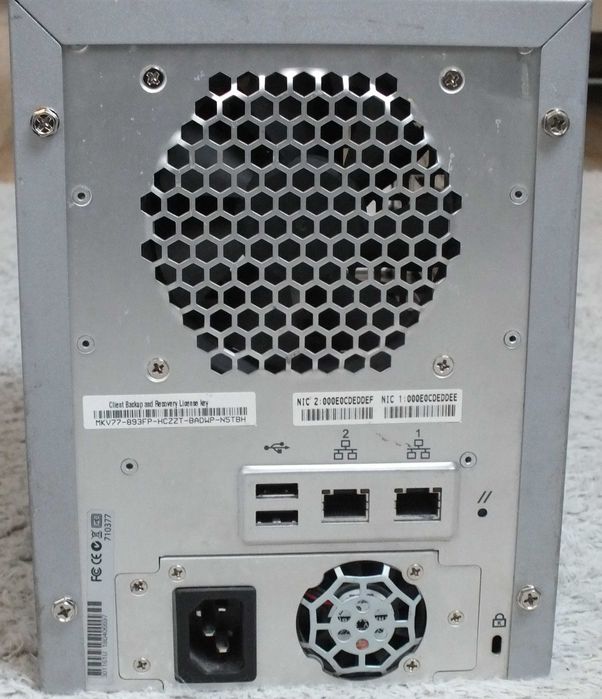 Retro NAS LACIE SS4000-E Intel