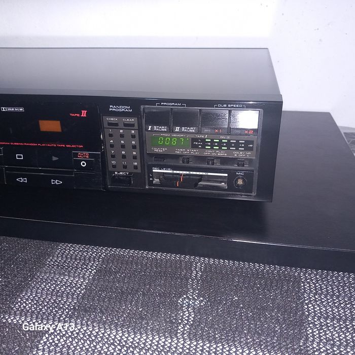 AKAI HX-A451W leitor cassetes muito bom