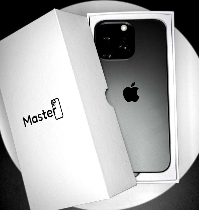 Iphone 16 Pro Max 256GB Black Jak Nowy Bateria 94-97% 6msc Gwarancji