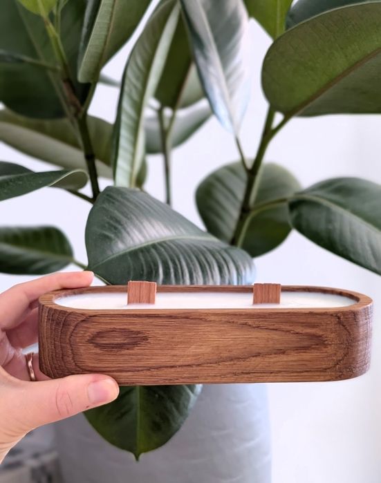 Продам подарунковий набір соєвих екологічних  свічок