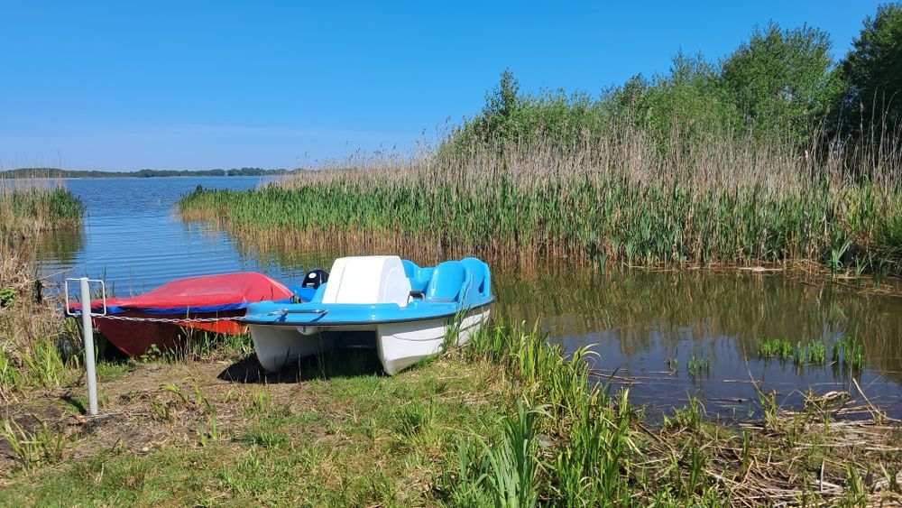 Dom Mazury z brzegiem jeziora 12 osób, sauna 3 łazienki