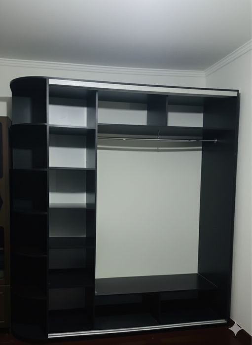 Шкаф купе фасад 2 дзеркала 2200Вх600х2300Ш