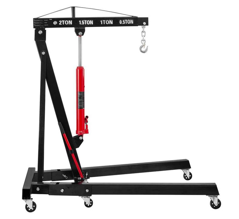 (Com Iva) Grua Hidráulica Motor 2 Toneladas Profissional