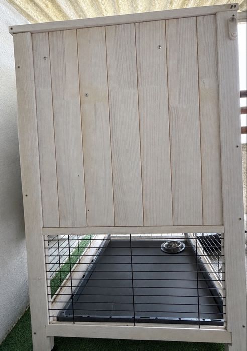 Vendo gaiola de madeira