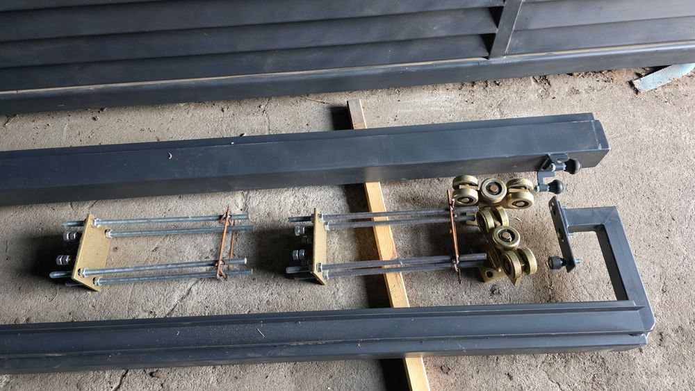 Brama przesuwna panelowa 5x2m