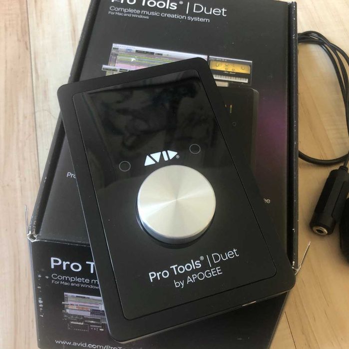 Аудіоінтерфейс AVID Apogee Duet Focusrite Forte Motu Microbook