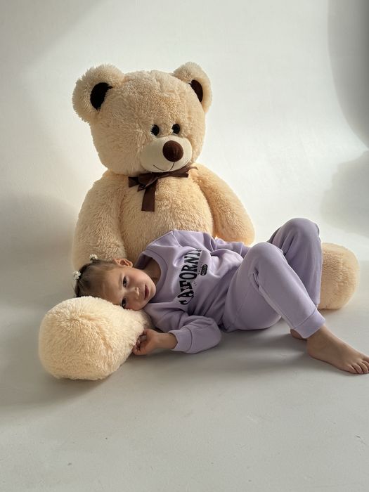 Теплий костюм для дівчинки