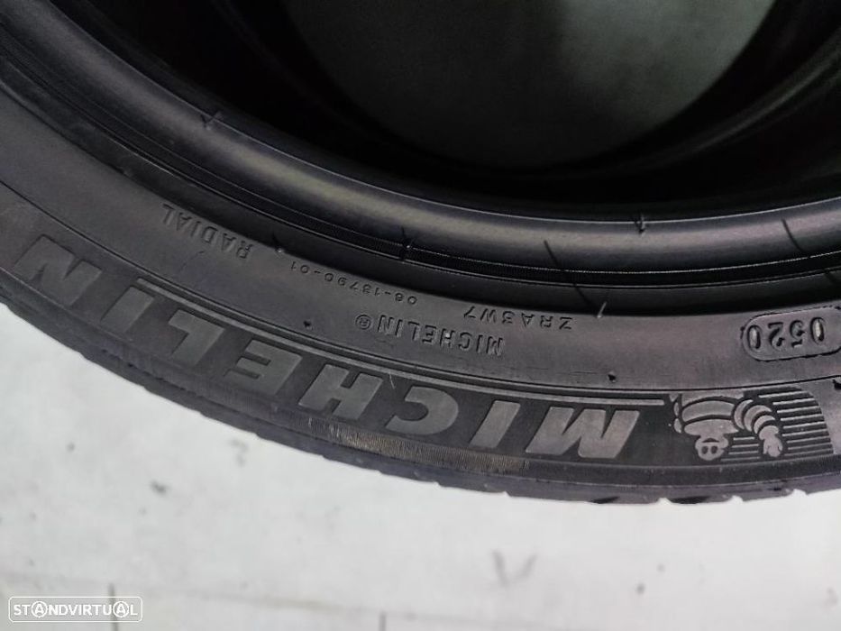 2 pneus como novos 235-45r18 michelin - oferta dos portes