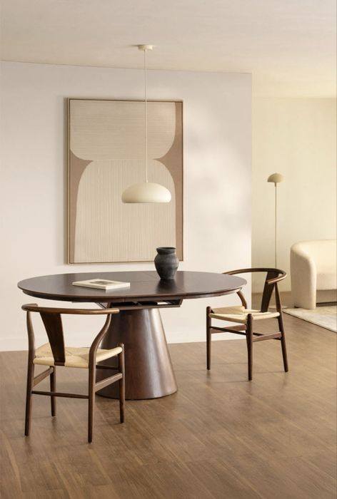 Mesa espansivel em madeira