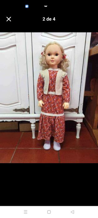 Boneca com setenta centímetros
