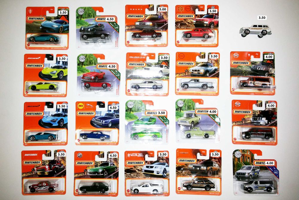 Matchbox - Carros Miniaturas de Coleção Escala 1/64