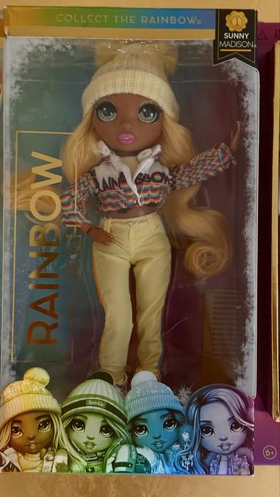оригінал нова лялька Rainbow High, найдешевша ціна!