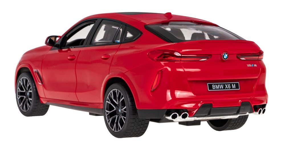 Bmw X6 M Czerwony Rastar Model 1:14 Zdalnie Sterowane Auto + Pilot 2,4