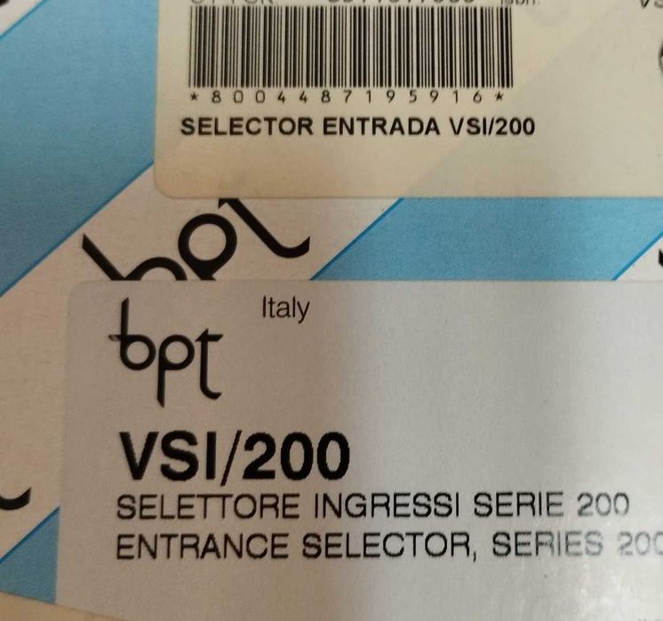 Came/BPT VSI/200 Entry Selector425520814622003201