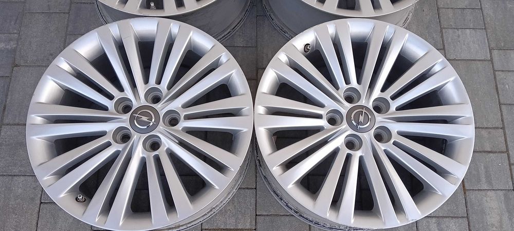 4 alufelgi  18  cali  oryginal OPEL INSIGNIA  5x120 ,   czujniki