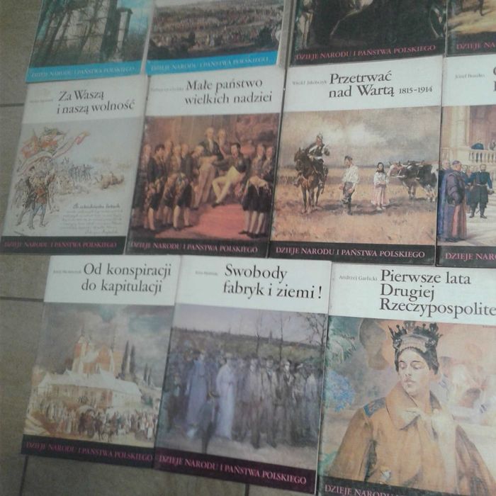 Zestaw 23 gazety Dzieje narodu i państwa polskiego cena za komplet