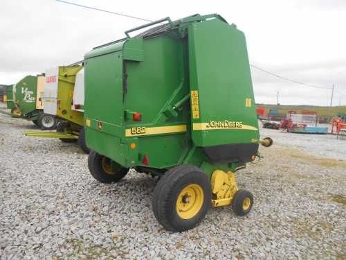 Enfardadeira de rolos john deere 582