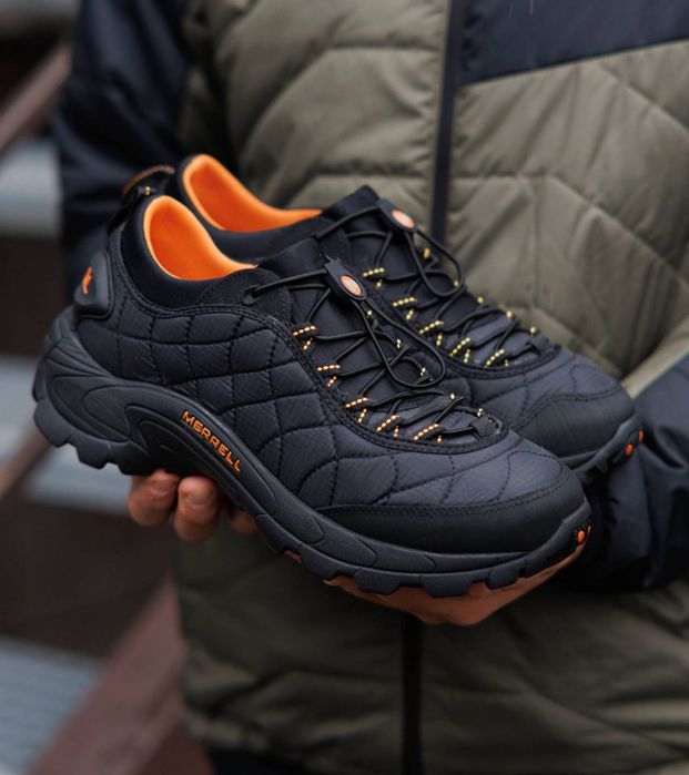 ПРЕМʼЄРА! Merrell Ice Cap Moc II Black Orange 41 42 43 44 45 мерел айс