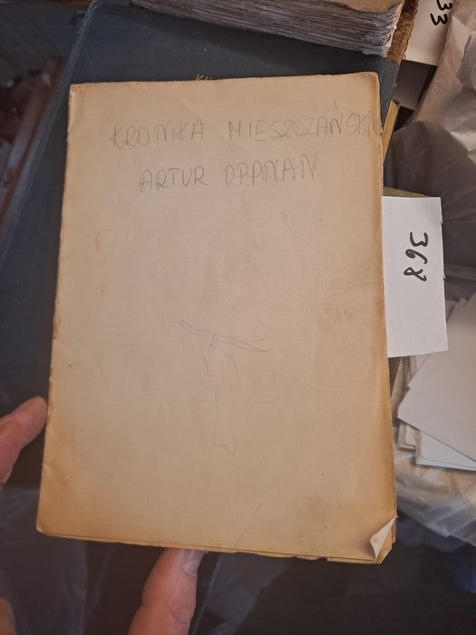 A.Oppman Kronika Mieszczańska 1922r