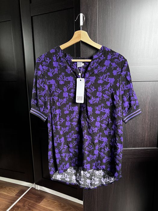 NOWA! 34(XS) wiskozowa bluzka Saint Tropez