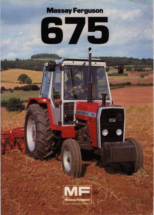 instrukcja napraw MF675 Massey Ferguson 675  698 699  - CD