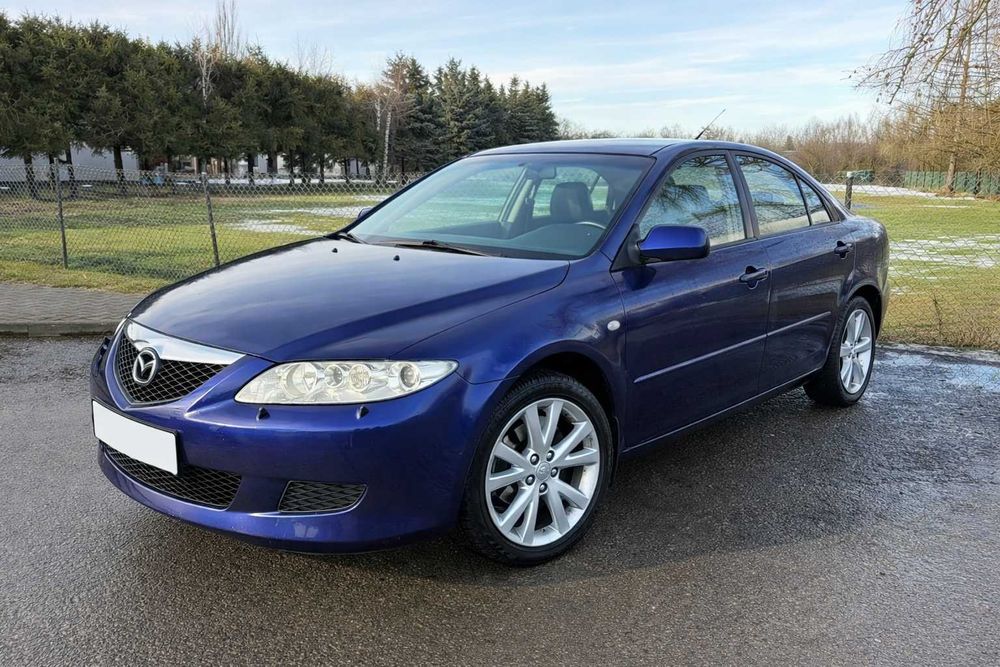 Mazda 6 •2003•Skóry•2.3 Benzyna• 163 KM •Niski przebieg