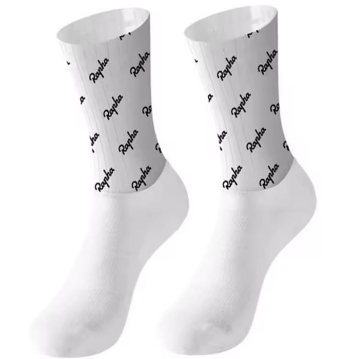 Skarpetki rowerowe szosowe z napisem rapha 38-45