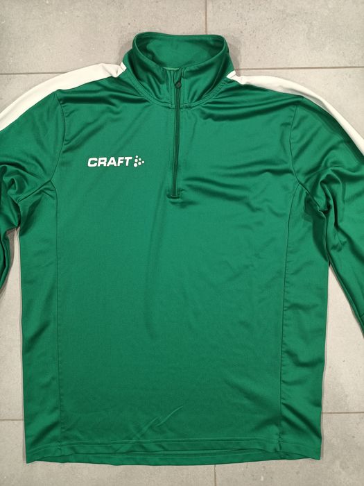 Męska bluza sportowa roz. M Craft Progress Halfzip LS Tee