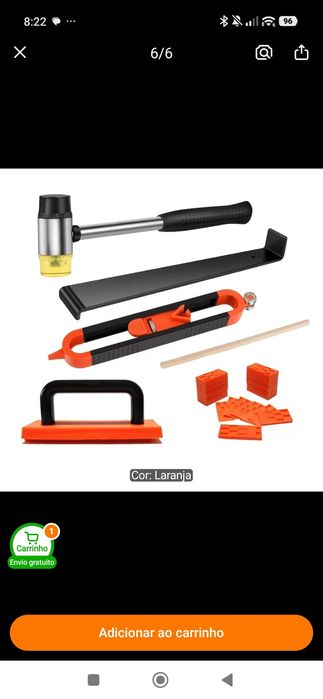 Kit instalação de piso chao