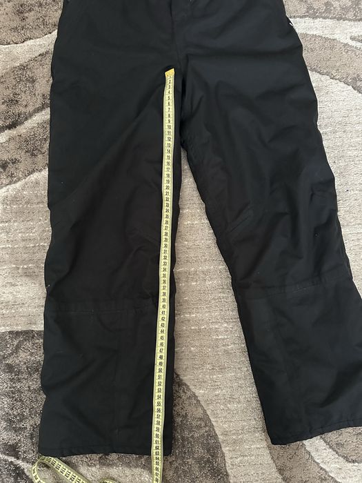 Чорні лижні штани 140
