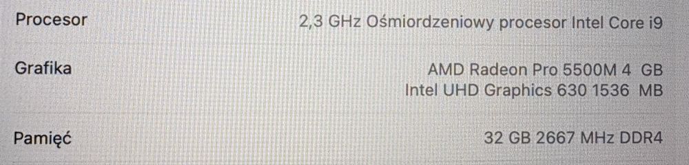 Apple MacBook Pro 16” A2141