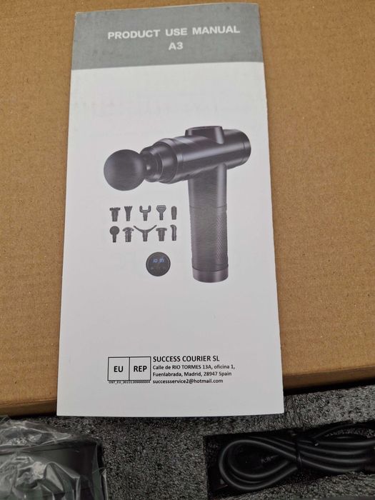 Pistolet do masażu Zerolia mg-a3 przenośny JAK NOWY!