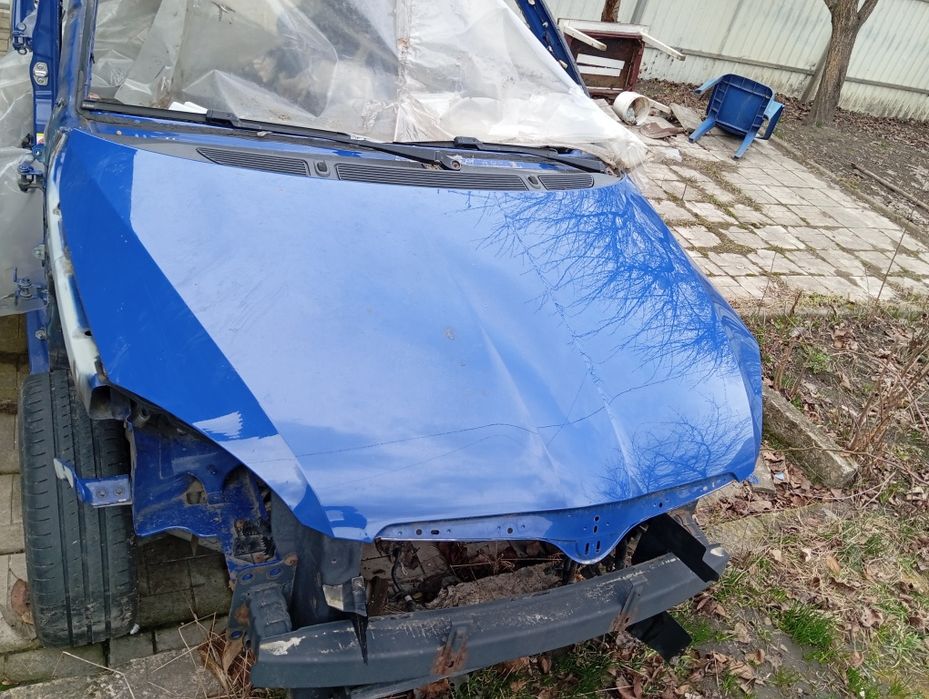 Капот телевизор Skoda Fabia 2 2007-2010 цвет 4590