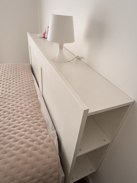 Cabeceira branca IKEA Brimnes 160cm