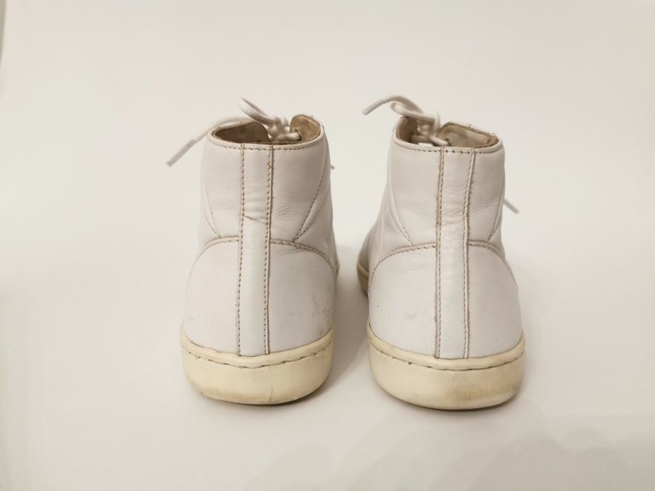 GINO ROSSI sneakers trampki RINA BIAŁE DTG365 r38