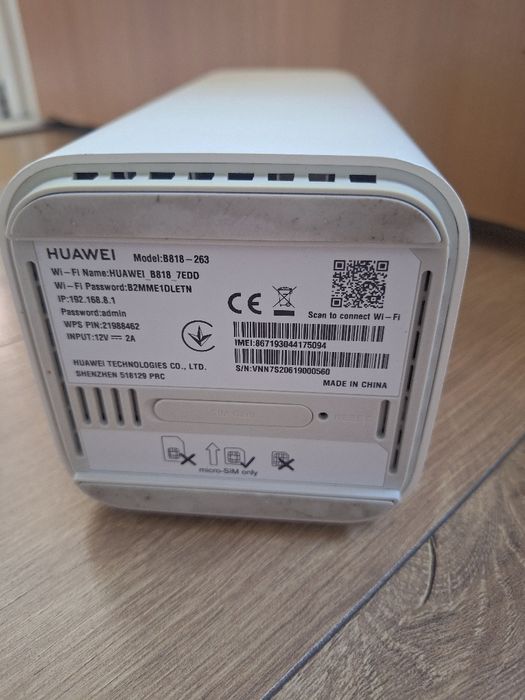 Router Huawei B818 4G LTE VOIP WIFI AC 5G VPN USB