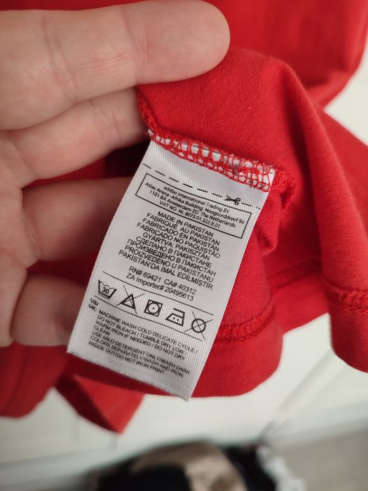 2xl XXL Reebok t-shirt koszulka czerwona