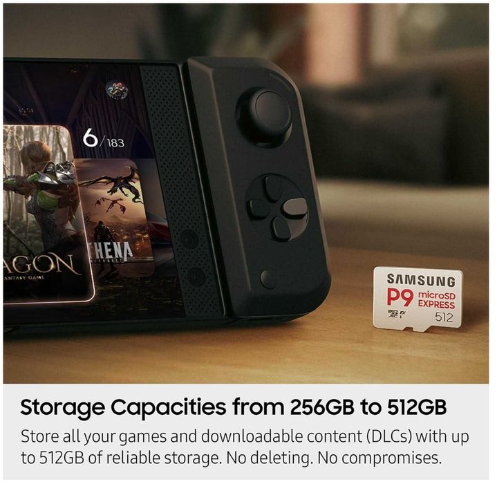 Карта памяти Samsung P9 Express microSD Express Card, 512GB microSDXC