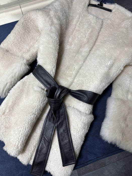 дубленка дублянка MAJE Оригінал р.38(на с)