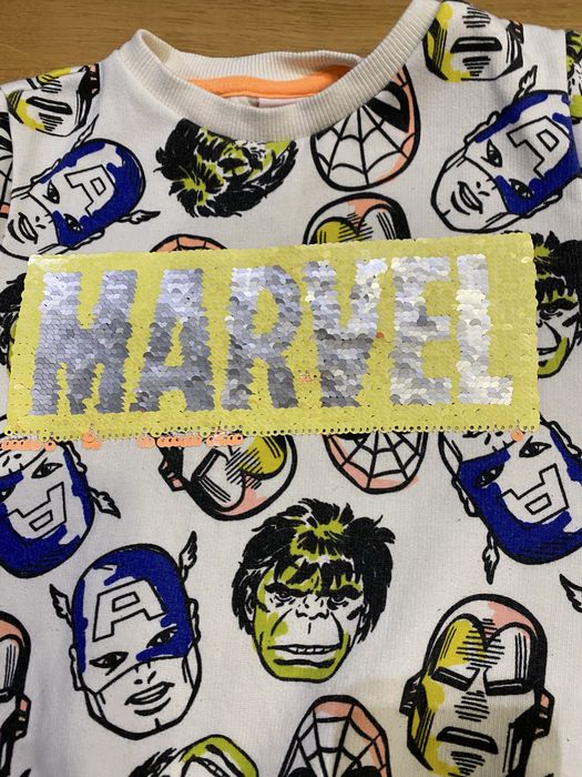 Bluza Marvel cekiny odwracalne 104