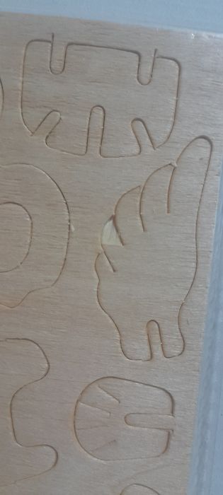 Puzzle 3D em Madeira Cisne Pequeno