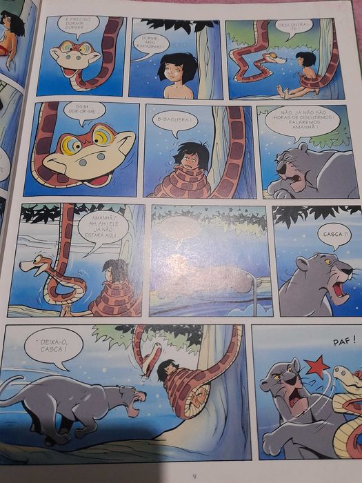 Livro Disney - O Livro da Selva em BD