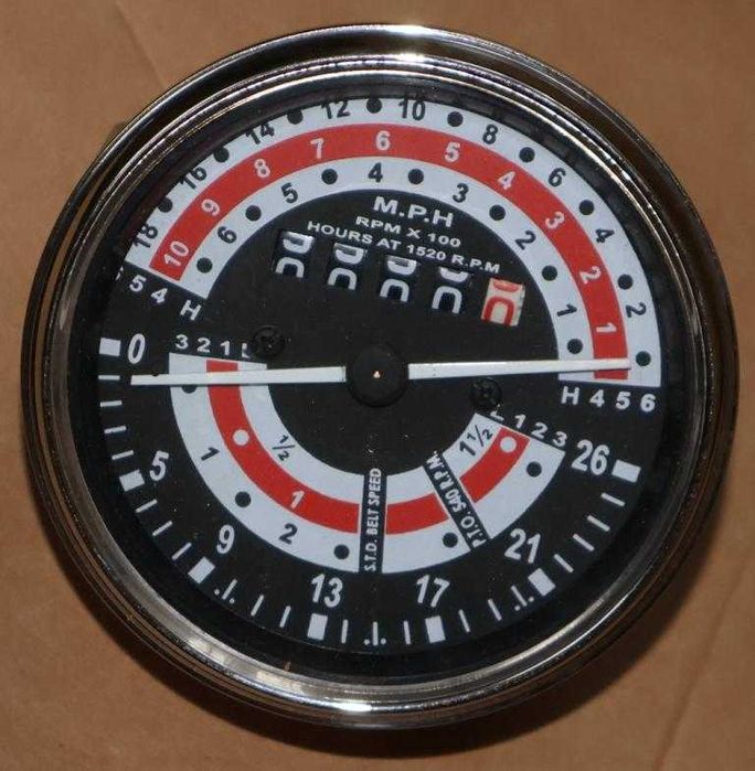 Traktometr, licznik motogodzin, Q-88 mm, pasuje do MF-135;