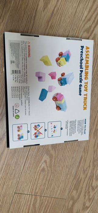 Головоломка-вантажівки Assembling toy truck