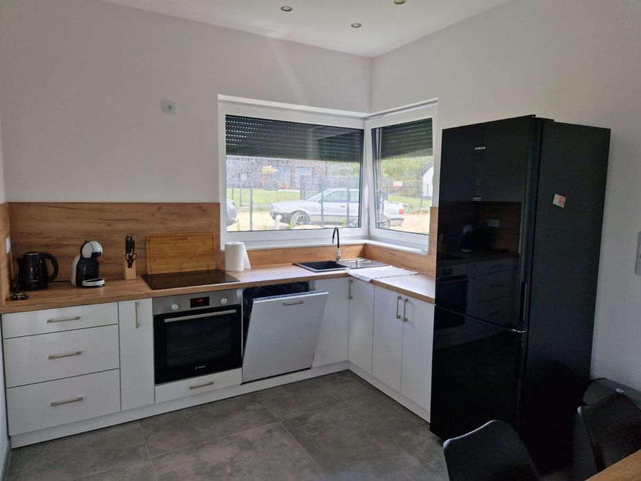 Dom z balia, jacuzzi, Dom nad jeziorem. Sasek Wielki, Kobylocha