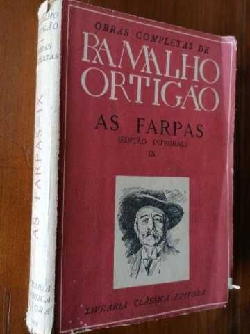 3 Livros Ramalho Ortigão 1943 - Farpas -  portes incluídos