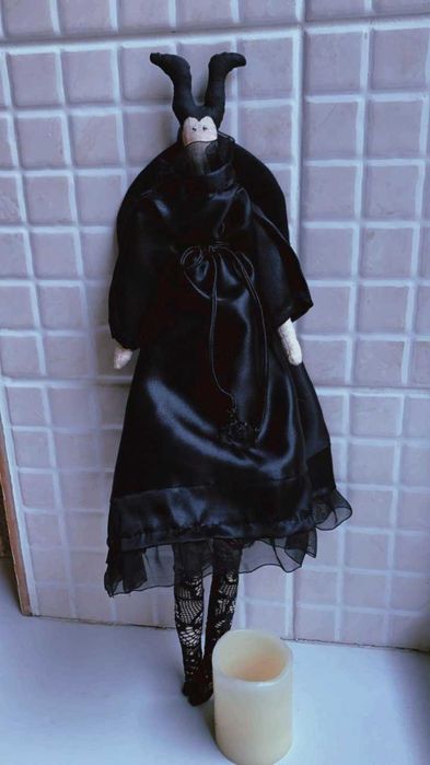 Кукла Тильда - Малефисента