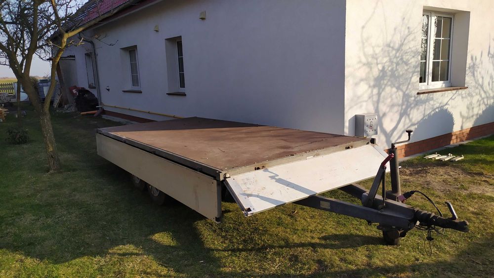 Przyczepa, platforma, plandeka - wynajem, transport
