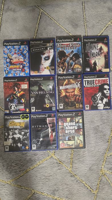 Lote de jogos Playstation 2